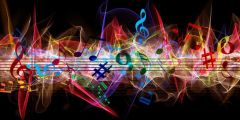 Stage Music Colors Stage Performance Background Dance Show Backdrop SRB-1291