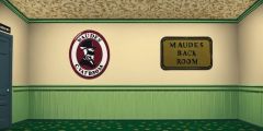 Green Carpet Signs Stage Performance Background Dance Show Backdrop SRC-0164
