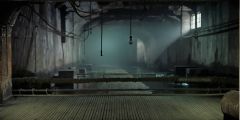 Old Sewers Floors Stage Performance Background Dance Show Backdrop SRC-0184