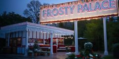 Restaurant Billboard Lights Stage Performance Background Dance Show Backdrop SRC-0212