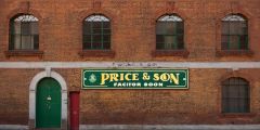 Factory Brick Wall Sign Stage Performance Background Dance Show Backdrop SRC-0259