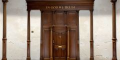 Walls Wooden Pillars Door Frames Stage Performance Background Dance Show Backdrop SRC-0261