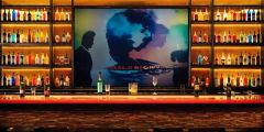 Bar Colorful Bottles Stage Performance Background Dance Show Backdrop SRC-0276
