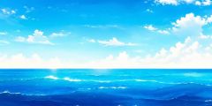 Ocean Surging Waves Stage Performance Background Dance Show Backdrop SRC-0300
