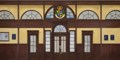 Hallway Entrance Way Doors Windows Stage Performance Background Dance Show Backdrop SRC-0323