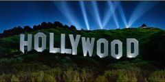Mountain Light Column Stage Performance Background Dance Show Backdrop SRC-0335