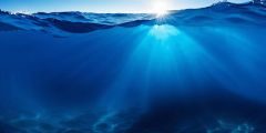 Sea Water Sunlight Stage Performance Background Dance Show Backdrop SRC-0365