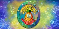 Bubbles Patterns Pineapples Stage Performance Background Dance Show Backdrop SRC-0366
