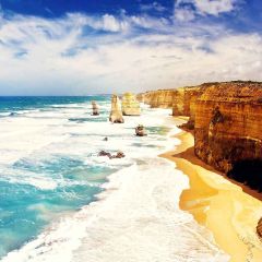 Gold Coast Photography Scenery Backdrop Ocean Theme Banner YMY-032