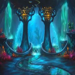 Magic Land Photography Scenery Backdrop Arches or Pillars Theme Banner YMY-359