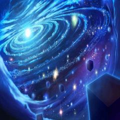 Vast Universe Photography Scenery Backdrop Cosmic Space Theme Banner YMY-384