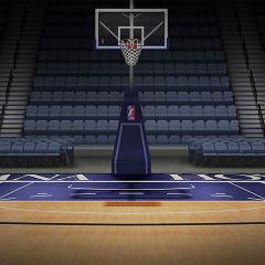 Basketball Court Photography Scenery Backdrop Sports Theme Banner YMY-512