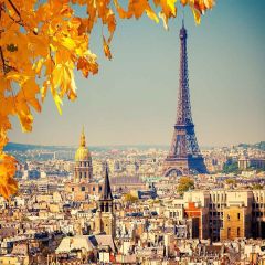 City View Photography Scenery Backdrop Landmark Theme Banner YMY-606