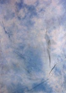 Blue White Tie-Dye Photography Muslin Backdrop Mix Color Background ZR-053